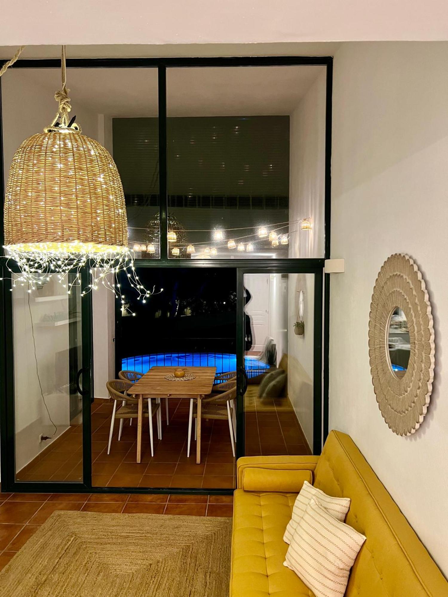 Casa Tortuga Con Piscina Com Leilighet Cala en Bosc Eksteriør bilde