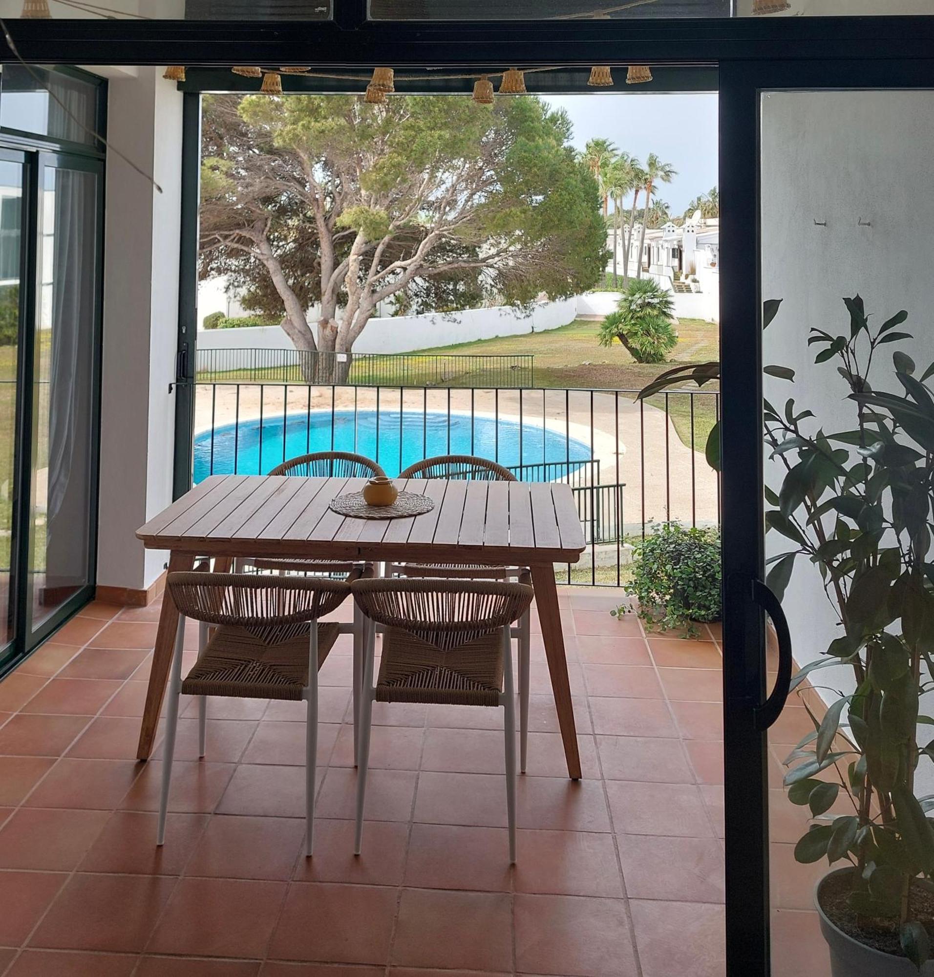 Casa Tortuga Con Piscina Com Leilighet Cala en Bosc Eksteriør bilde